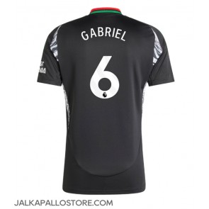 Arsenal Gabriel Magalhaes #6 Vieraspaita 2024-25 Lyhythihainen